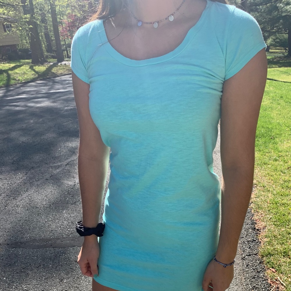 Bright Blue Sun Dress